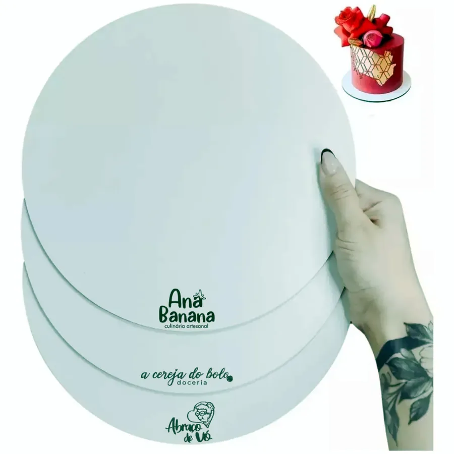 Base de bolo personalizado La Bella Laser