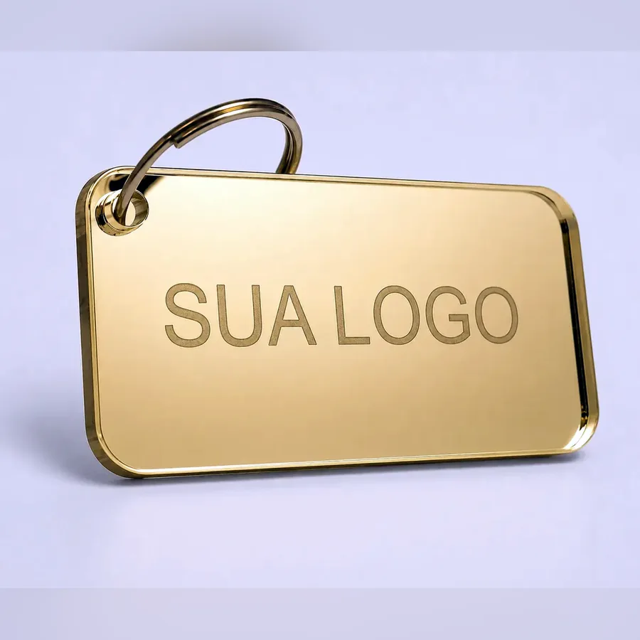 Chaveiro de acrílico personalizado La Bella Laser