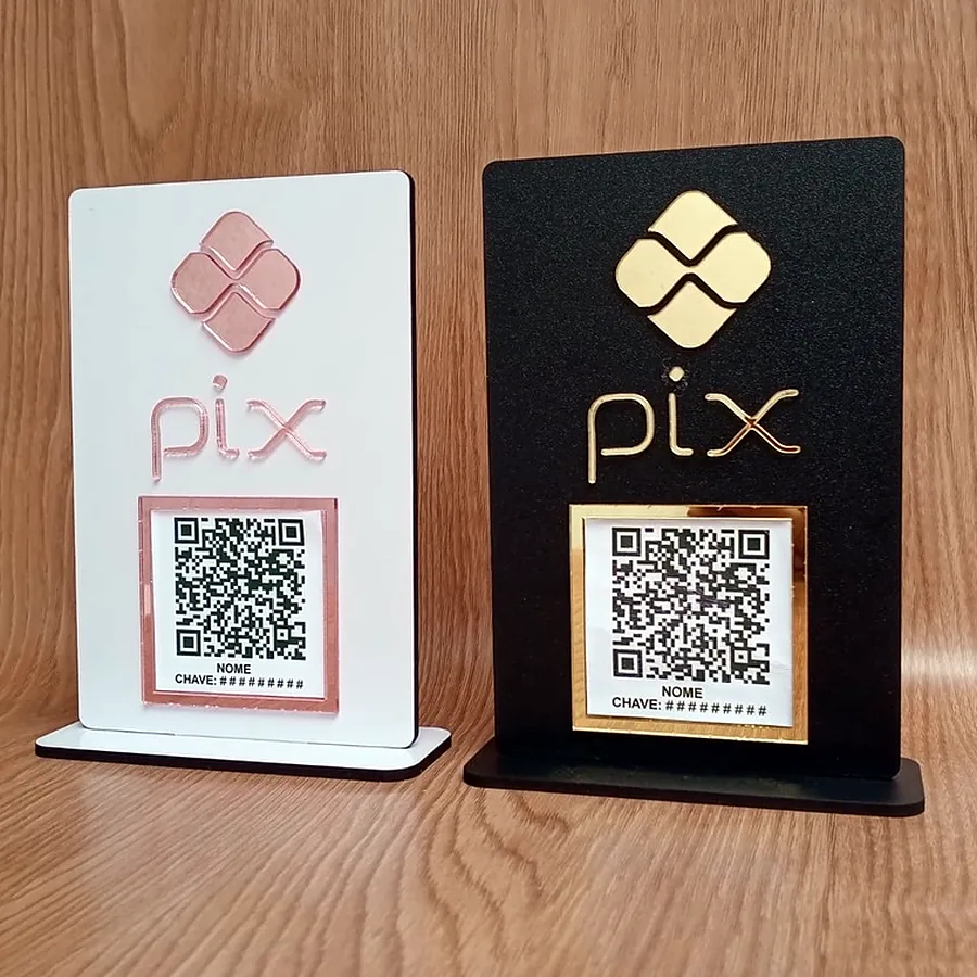 Display QR Code personalizado La Bella Laser