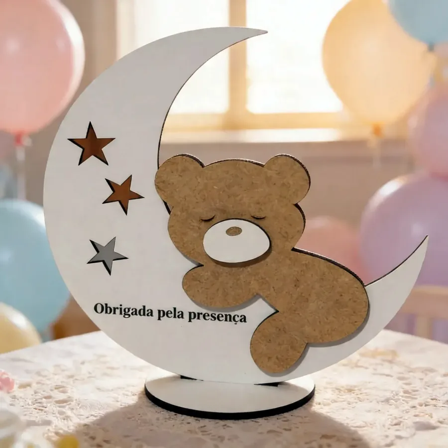 Lembrancinha de chá revelação personalizado La Bella Laser