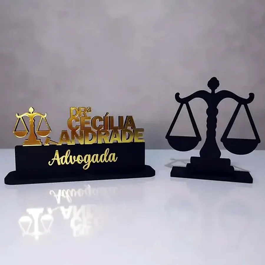 Totem de mesa personalizado La Bella Laser